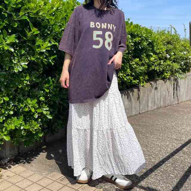 ピグメントナンバーロゴBIGTシャツ