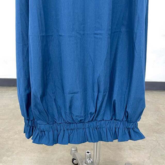 裾フリルZIPジャンパースカート