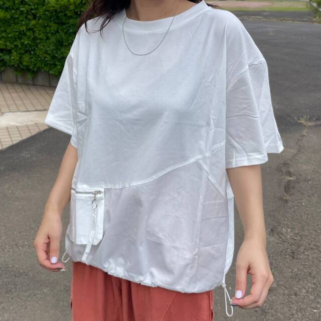 ポケットZIP切替プルオーバー