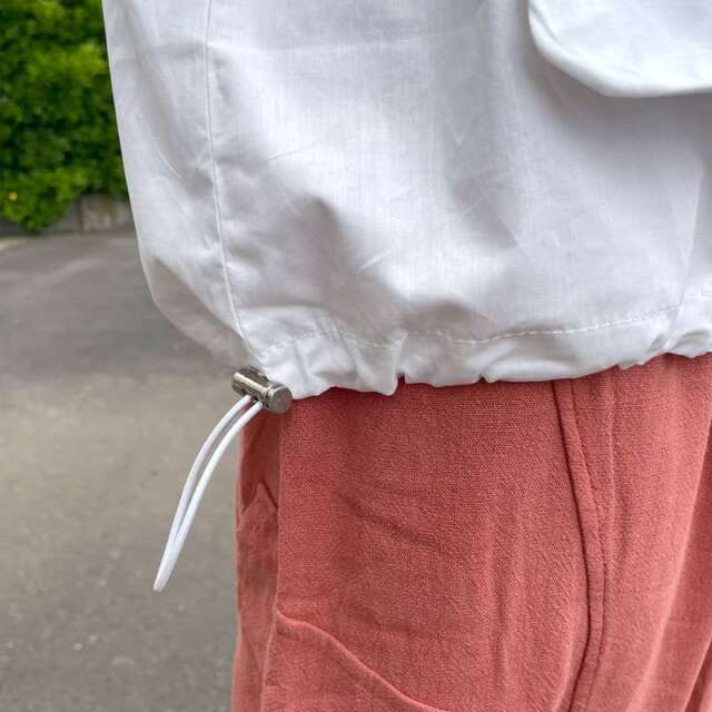 ポケットZIP切替プルオーバー