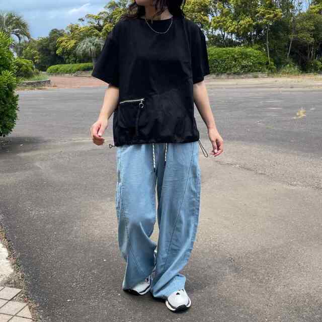 ポケットZIP切替プルオーバー