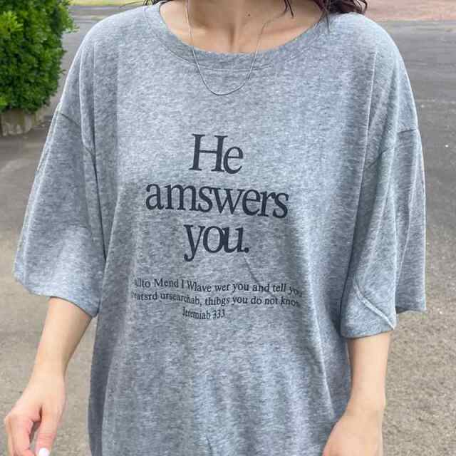 スラブロゴTシャツ