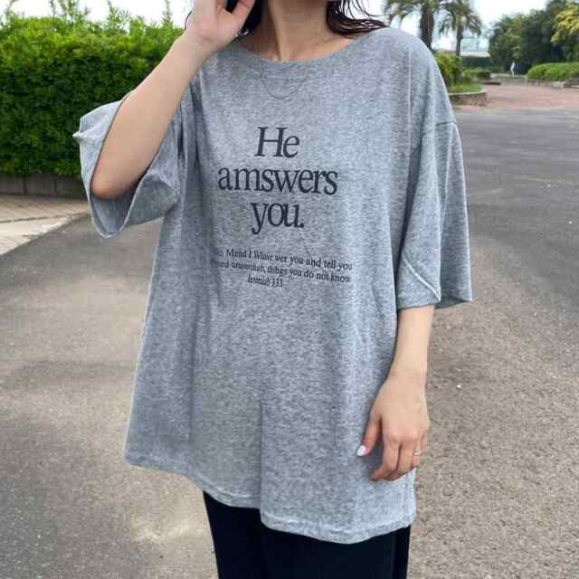 スラブロゴTシャツ