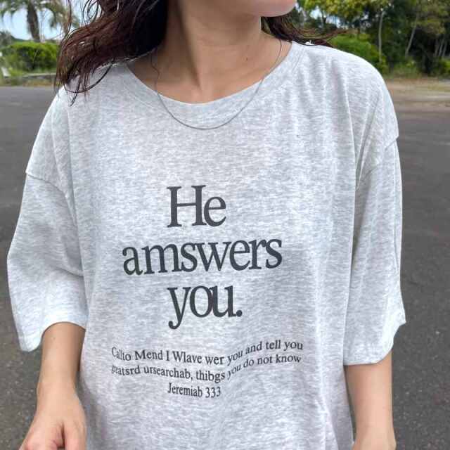 スラブロゴTシャツ