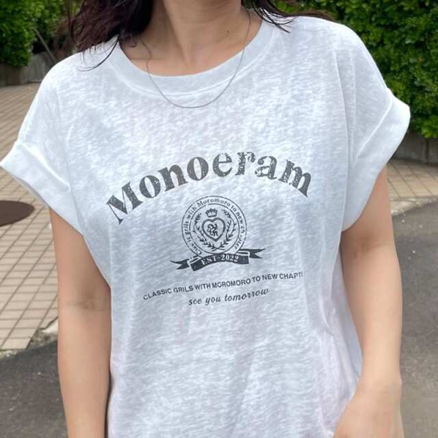 スラブフレンチスリーブTシャツ