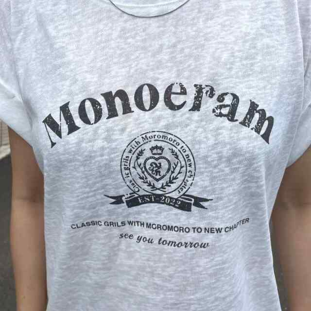スラブフレンチスリーブTシャツ