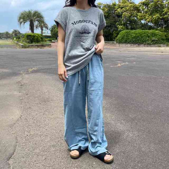 スラブフレンチスリーブTシャツ