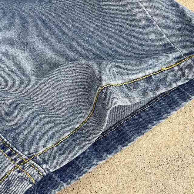 サマーデニムバレルパンツ