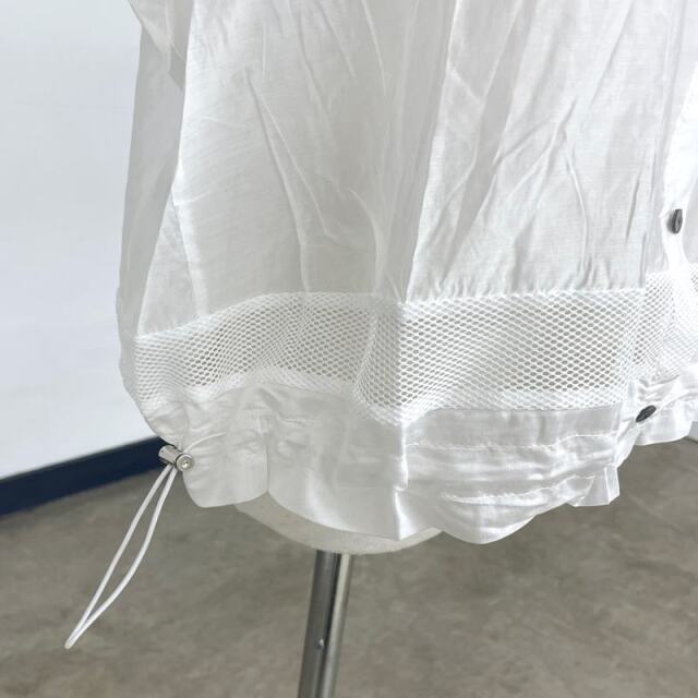メッシュ切替シアーカーディガン