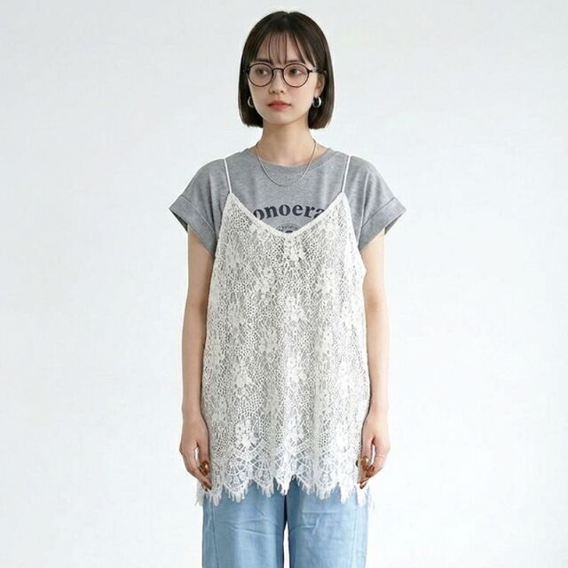 レースキャミソール