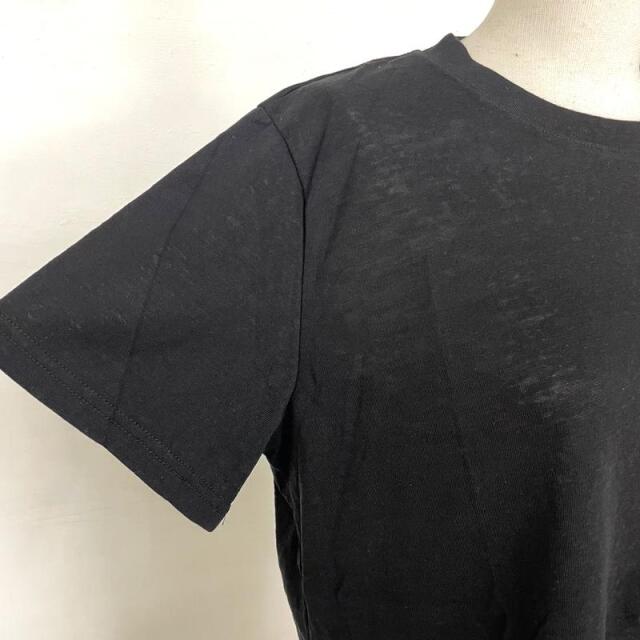 裾レースレイヤースラブTシャツ