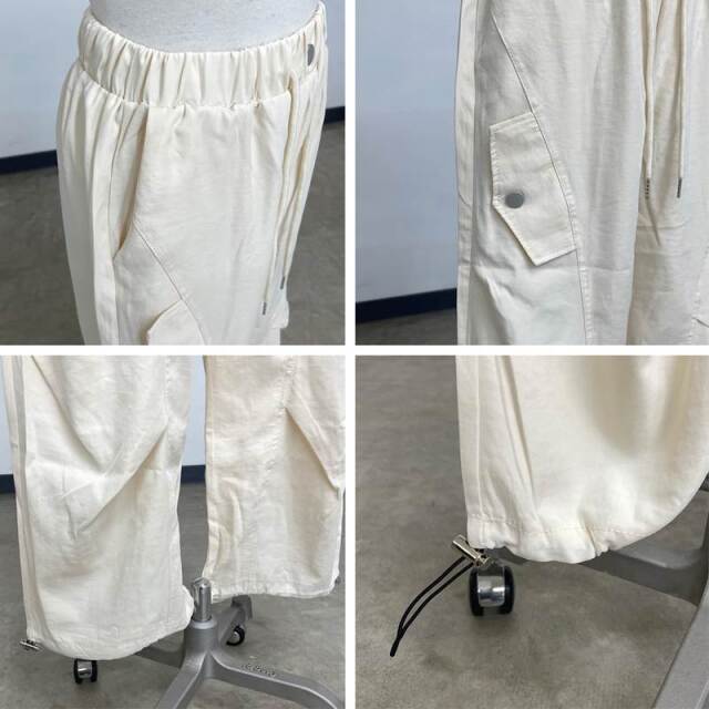 ナイロン風カーゴパンツ