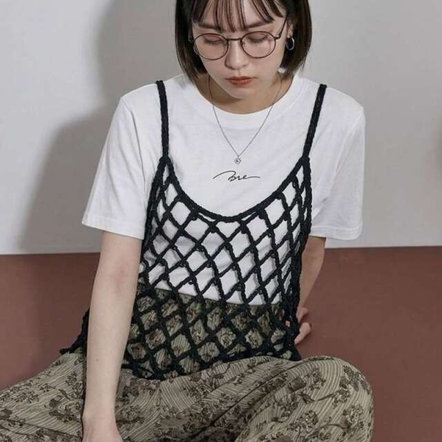 クロシェキャミソール