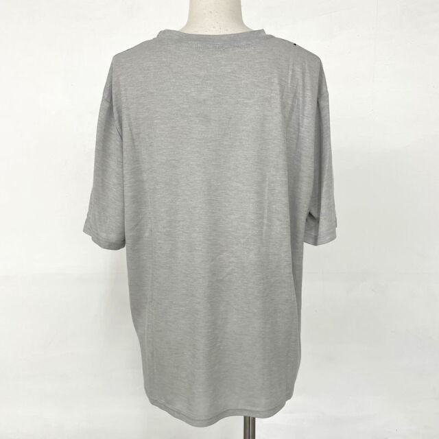 レースキャミレイヤード風ロゴTシャツ