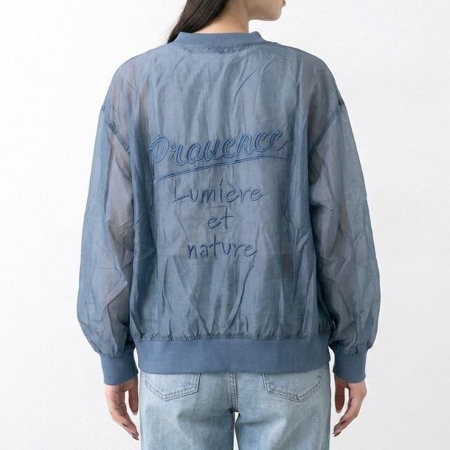バックロゴシアーブルゾン