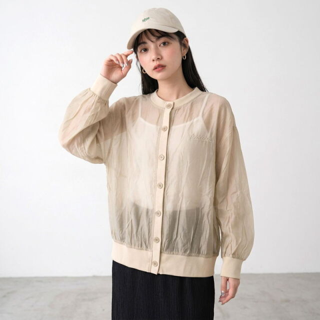 バックロゴシアーブルゾン