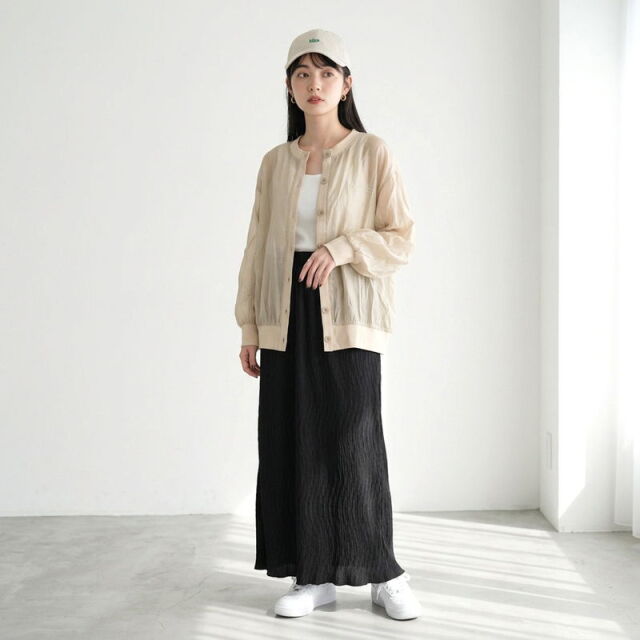 バックロゴシアーブルゾン
