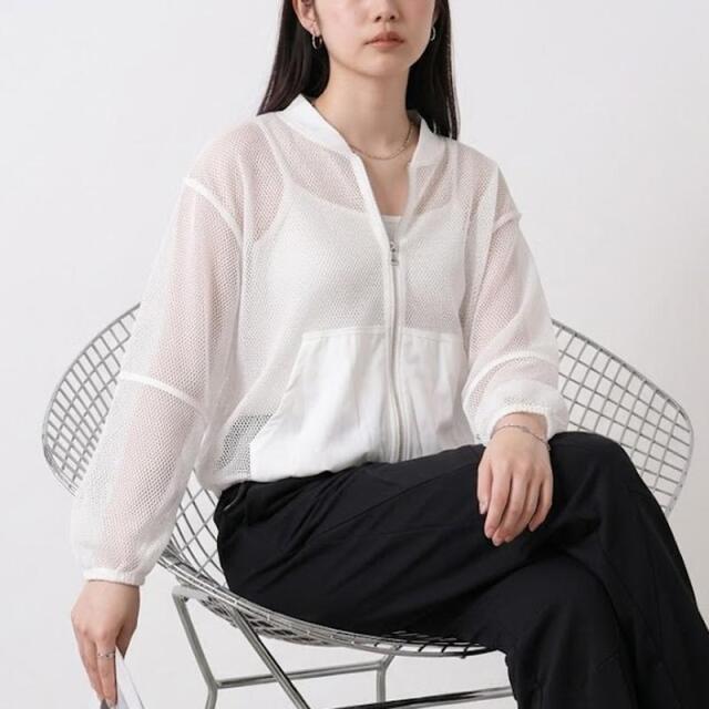 メッシュブルゾン