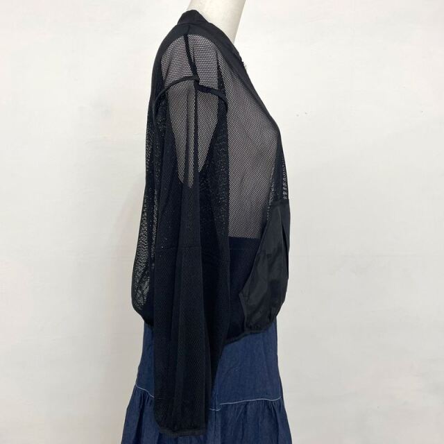 メッシュブルゾン