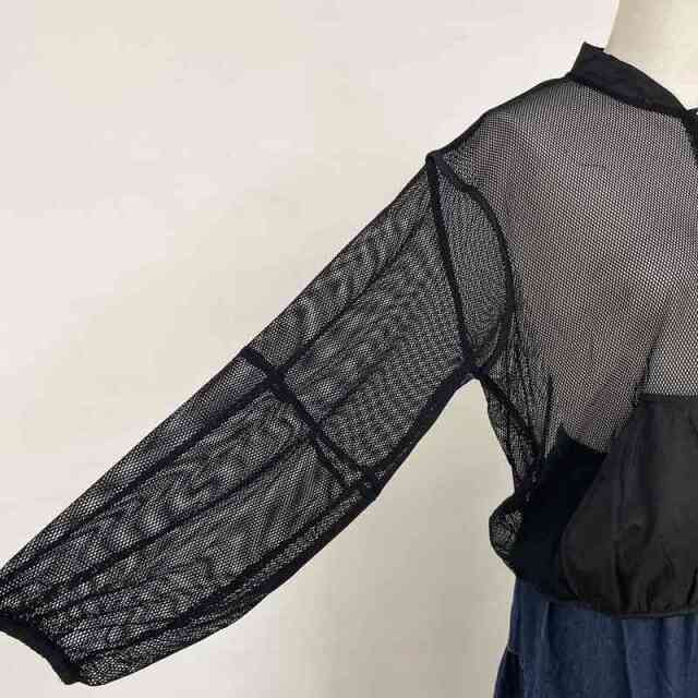 メッシュブルゾン