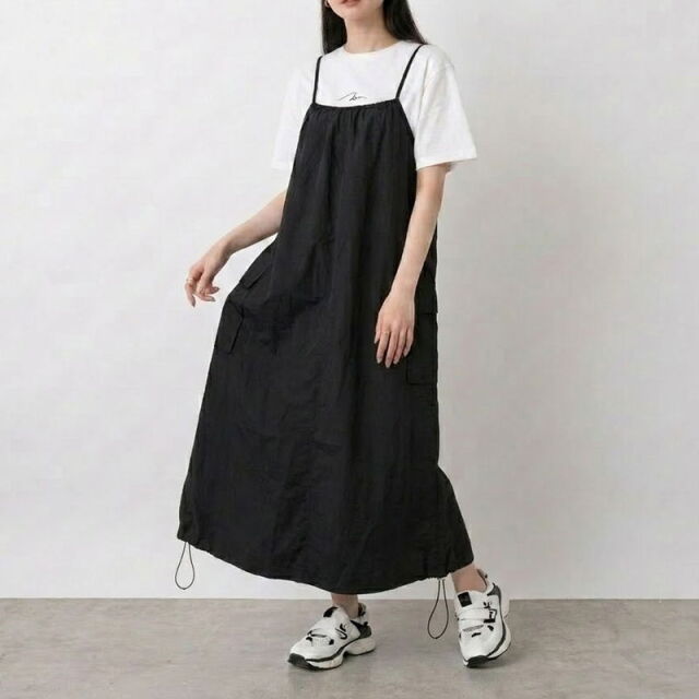 カーゴキャミワンピース