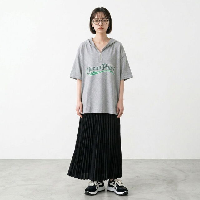 プリーツスカート