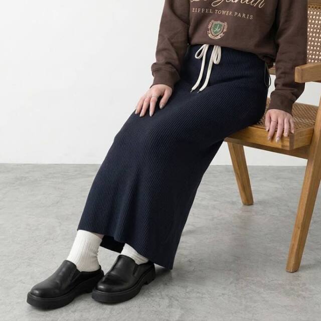 リブIラインスカート