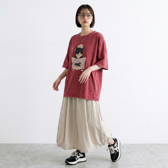 ピグメントネコサングラスBIGTシャツ