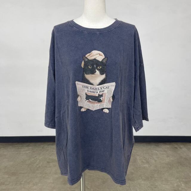 ピグメントネコサングラスBIGTシャツ