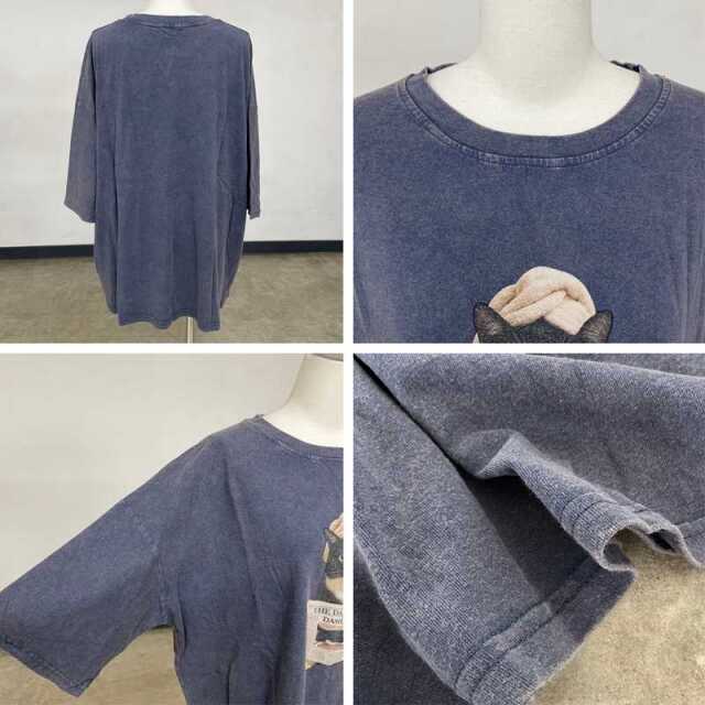 ピグメントネコサングラスBIGTシャツ