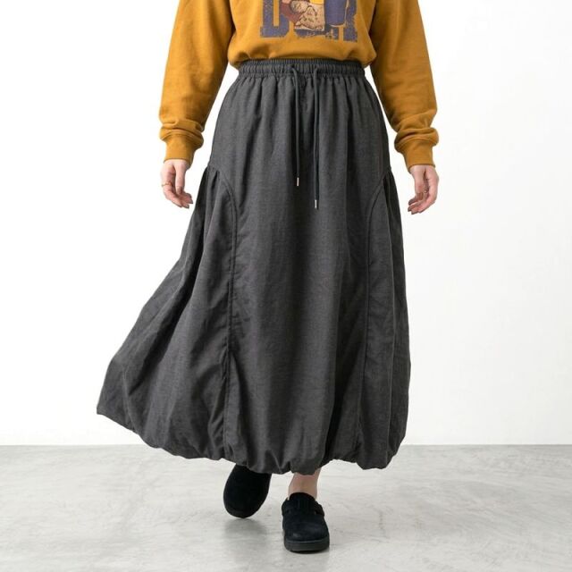 ピーチバルーンスカート