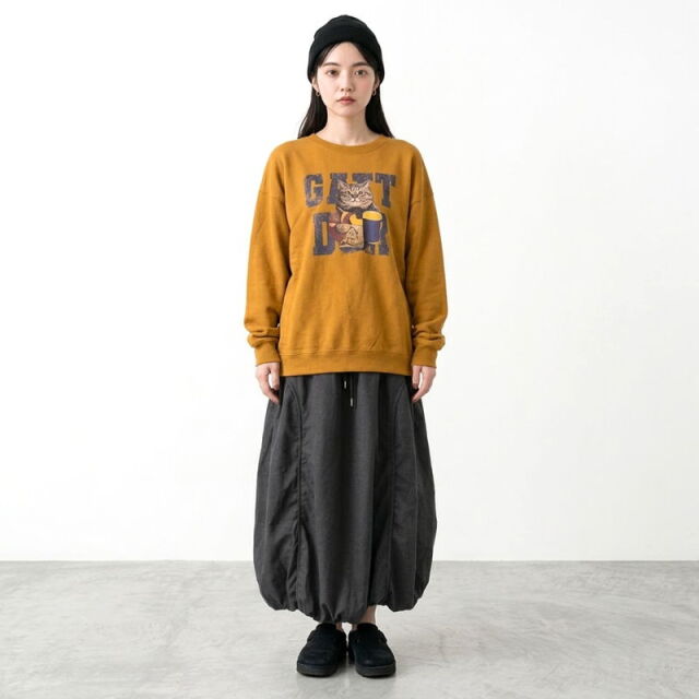 ピーチバルーンスカート