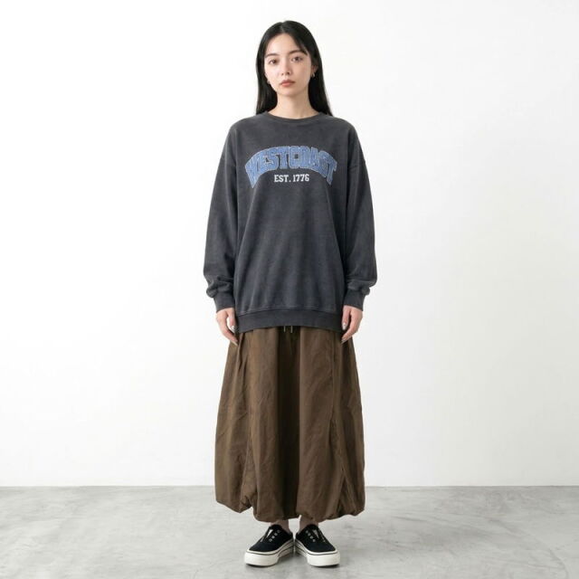 ピーチバルーンスカート