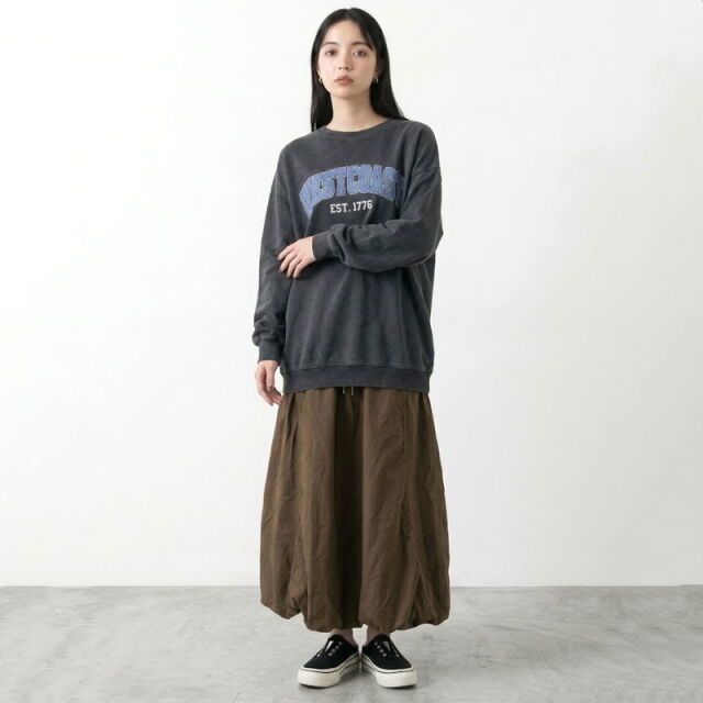ピーチバルーンスカート