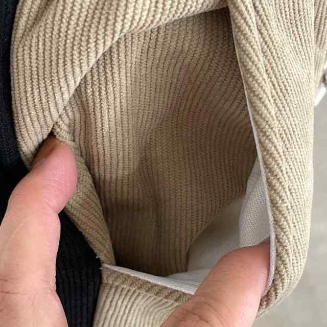 暖ラインコーデュロイパンツ