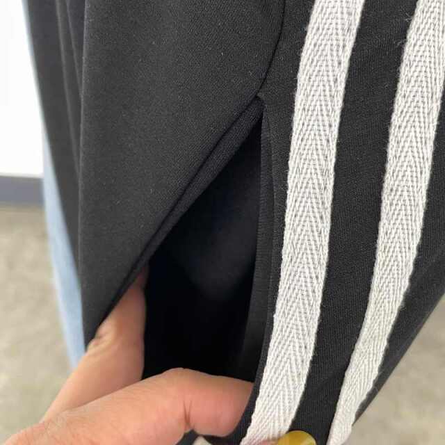 デニム切替ラインスカート