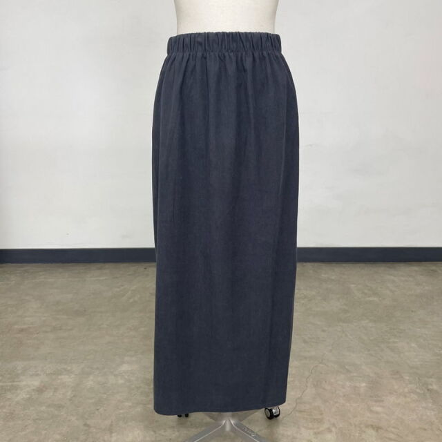 コーデュロイIラインスカート