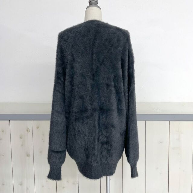 シャギーVカーディガン
