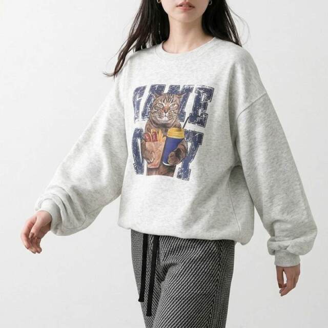 ドラネコプリントプルオーバー