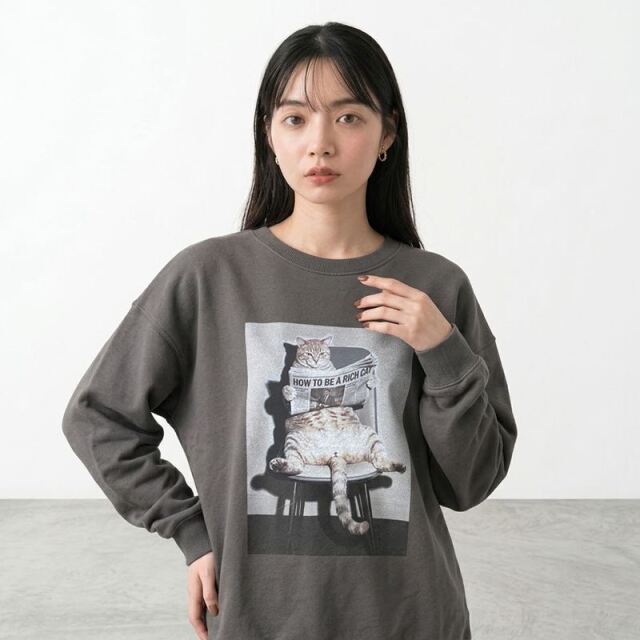 転写ネコプルオーバー