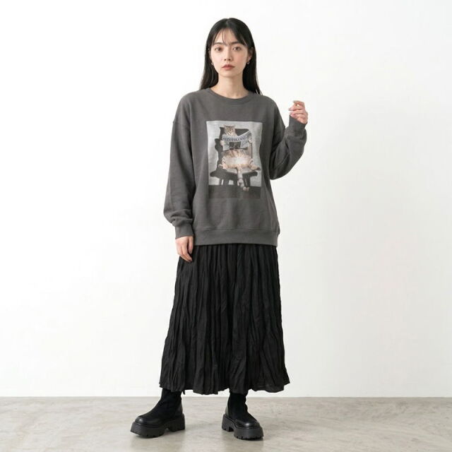 転写ネコプルオーバー