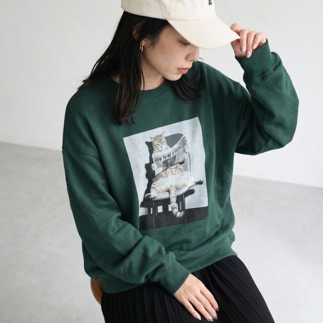 転写ネコプルオーバー