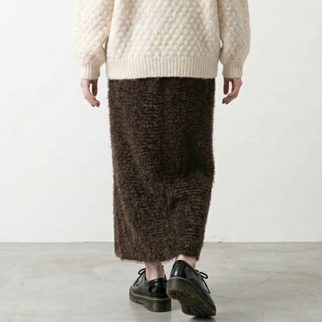 シャギーIラインスカート