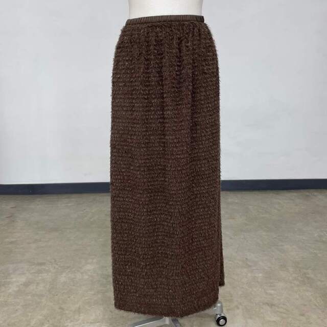 シャギーIラインスカート