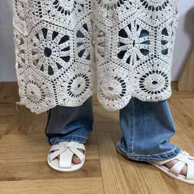 クロシェキャミワンピース