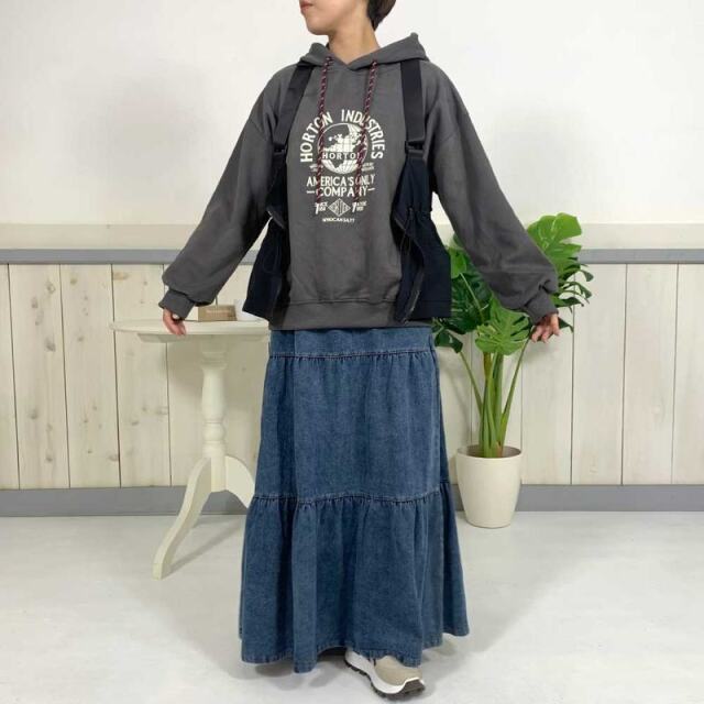 デニムティアードスカート