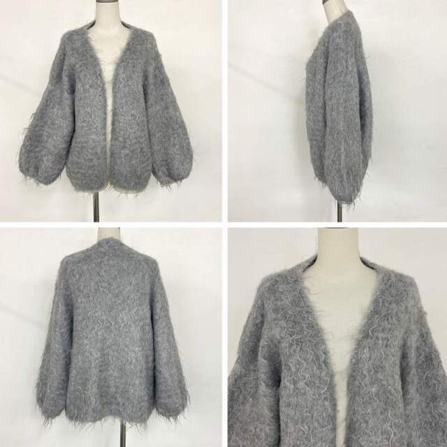ニットモコモコトッパー