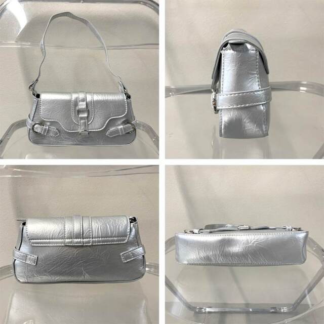 ベルトフラップショルダーバッグ