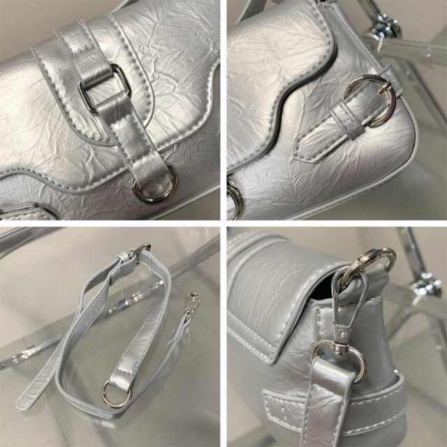 ベルトフラップショルダーバッグ