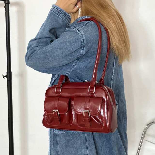 2ポケボストンバッグ